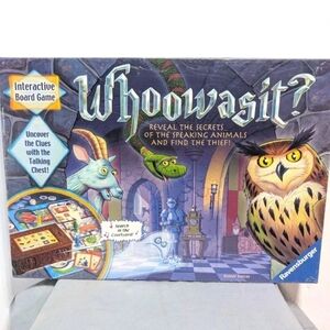NEW Ravensburger Whoowasit? Interactive Board Game + Electronics 2012 Sealed